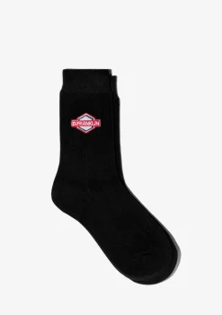 DF Patch Socks Black