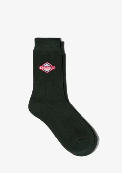 DF Patch Socks Green