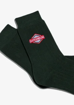 DF Patch Socks Green