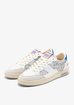 Match Skate Sneakers Silver