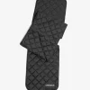 Nordic Bomb Quilted Scarf Black
