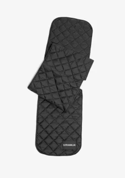 Nordic Bomb Quilted Scarf Black