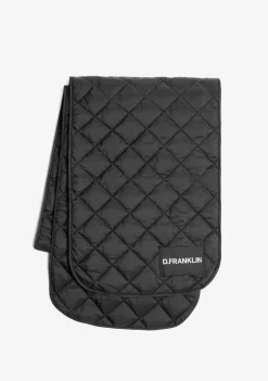 Nordic Bomb Quilted Scarf Black